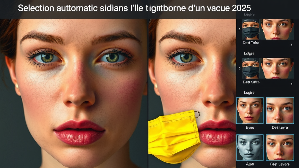 Illustration complémentaire sur édition portrait Lightroom