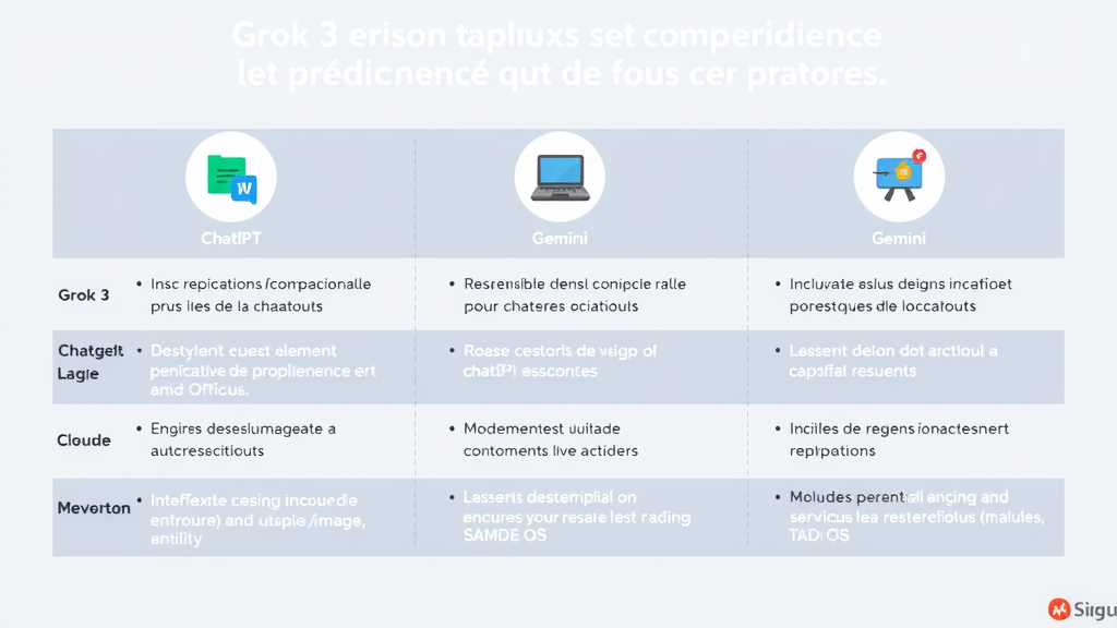Illustration complémentaire sur Grok 3