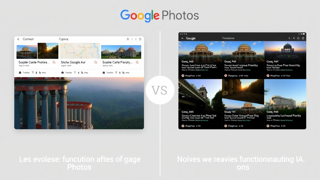 Illustration complémentaire sur Google Photos