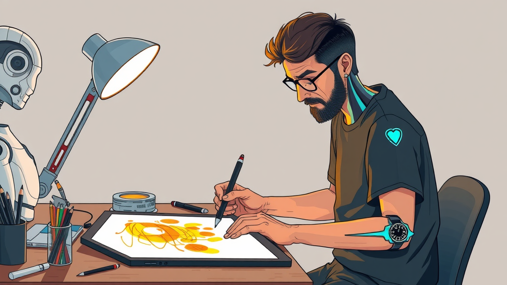 Illustration complémentaire sur livre de coloriage IA