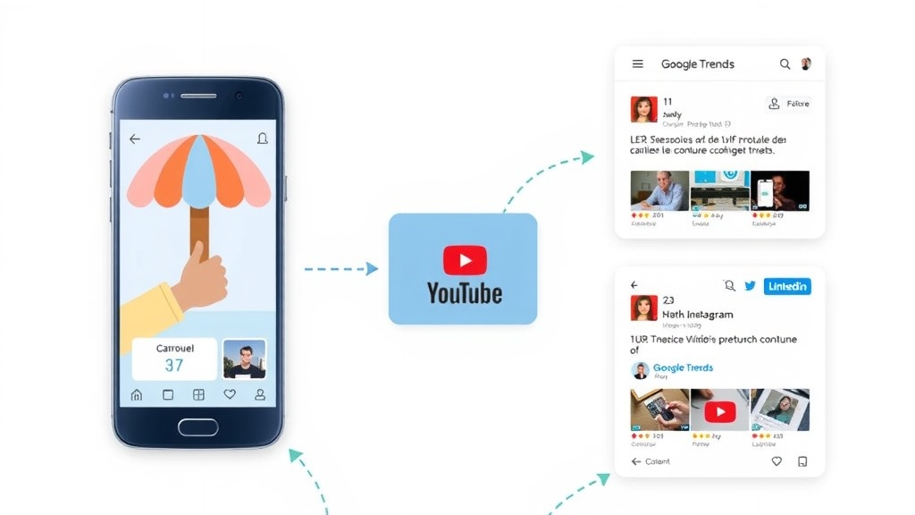 Illustration complémentaire sur Google Trends réseaux sociaux