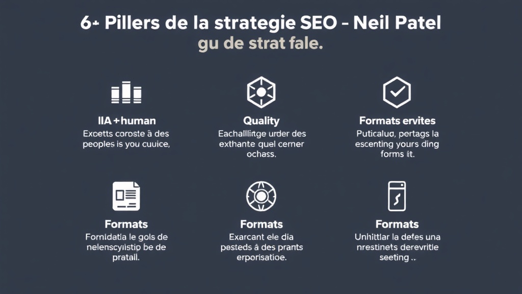 Illustration complémentaire sur stratégie SEO 2025