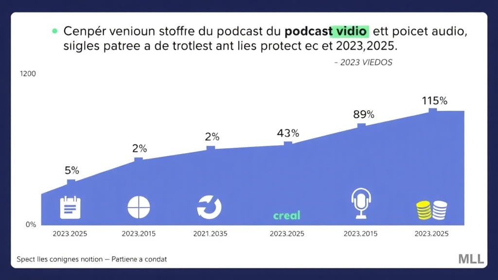 Illustration complémentaire sur podcast vidéo