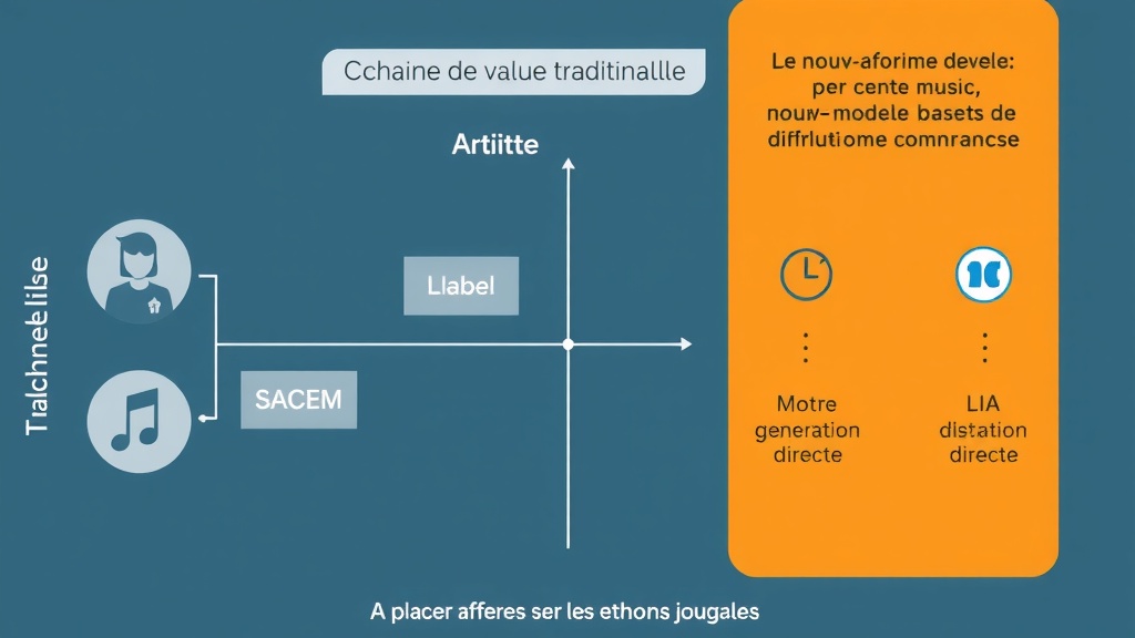 Illustration complémentaire sur musique IA commerces