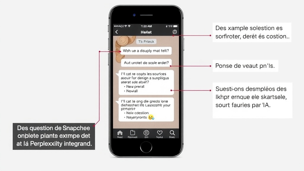 Illustration complémentaire sur Snapchat Perplexity partenariat Illustration complémentaire sur Snapchat Perplexity partenariat