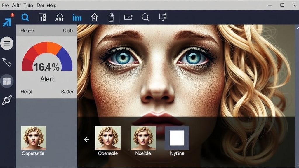 Illustration complémentaire sur restauration photo IA