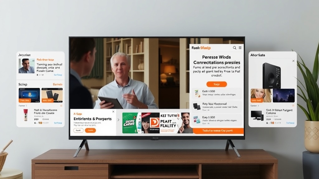 Illustration complémentaire sur téléviseur IA native