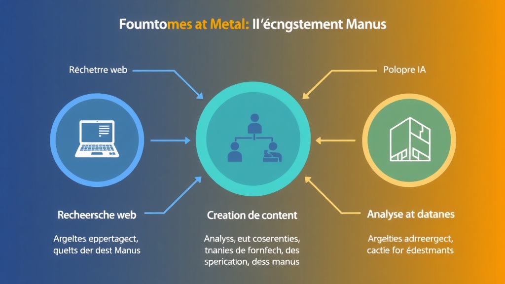 Illustration complémentaire sur acquisition Manus AI Illustration complémentaire sur acquisition Manus AI