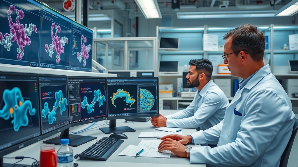 Illustration complémentaire sur IA découverte médicamenteuse Illustration complémentaire sur IA découverte médicamenteuse