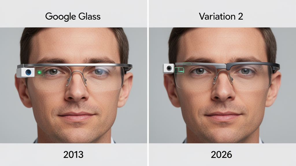 Illustration 2 sur lunettes connectées