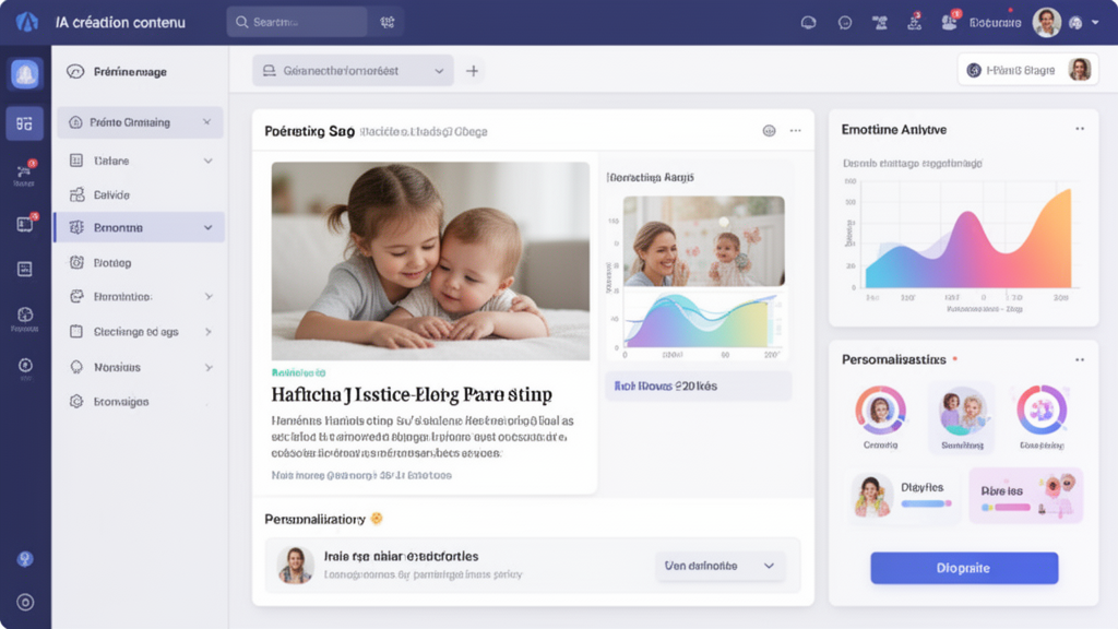 IA et Création de Contenu sur la Parentalité : Nouvelles Perspectives 2026
