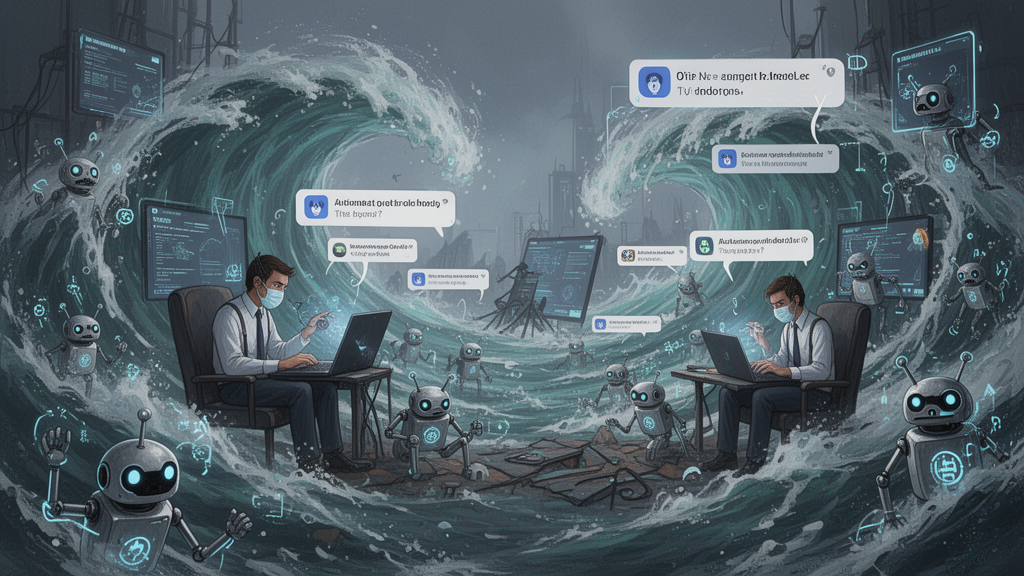 Illustration 2 sur hacker news commentaires ia