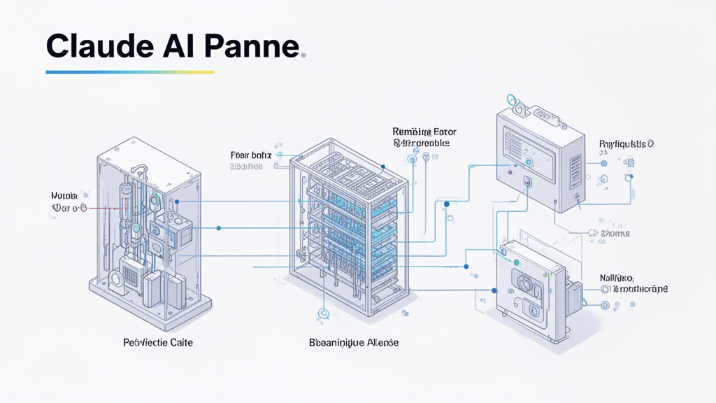 Illustration 3 sur Claude AI panne