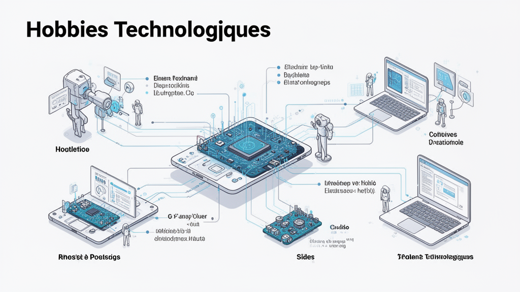 Illustration 3 sur hobbies technologiques