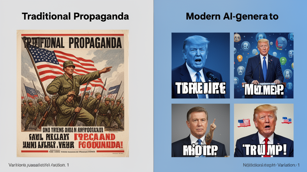 Illustration 1 sur IA générative communication politique