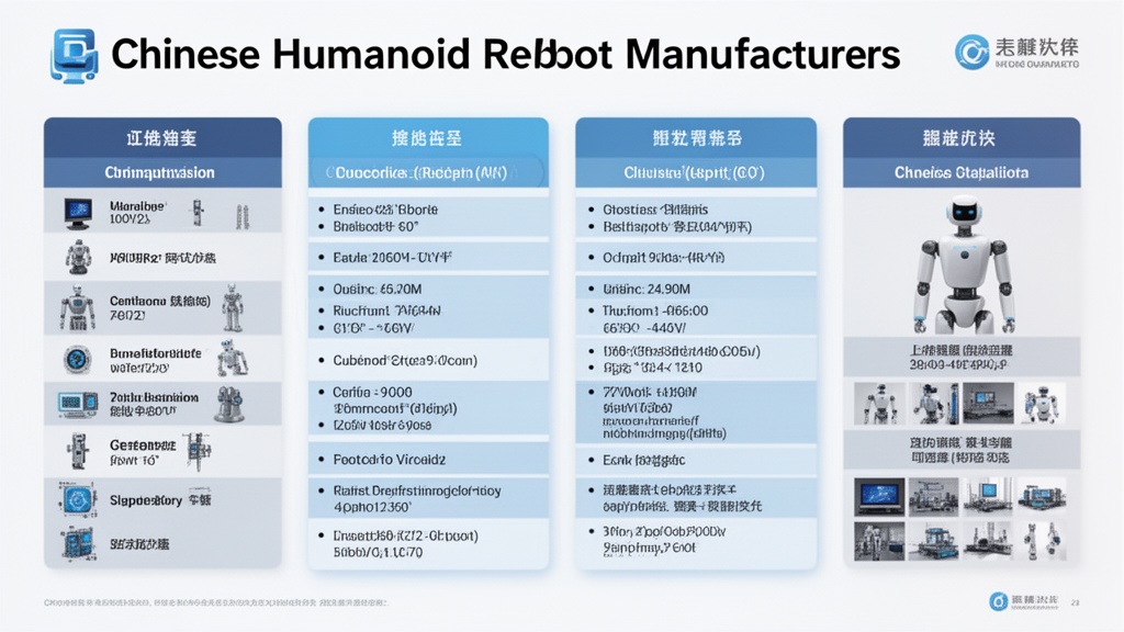 Illustration 2 sur robots humanoïdes chinois Illustration 2 sur robots humanoïdes chinois