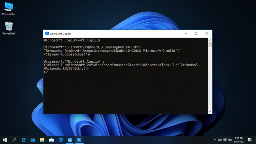Illustration 1 sur désinstaller Copilot Windows 11