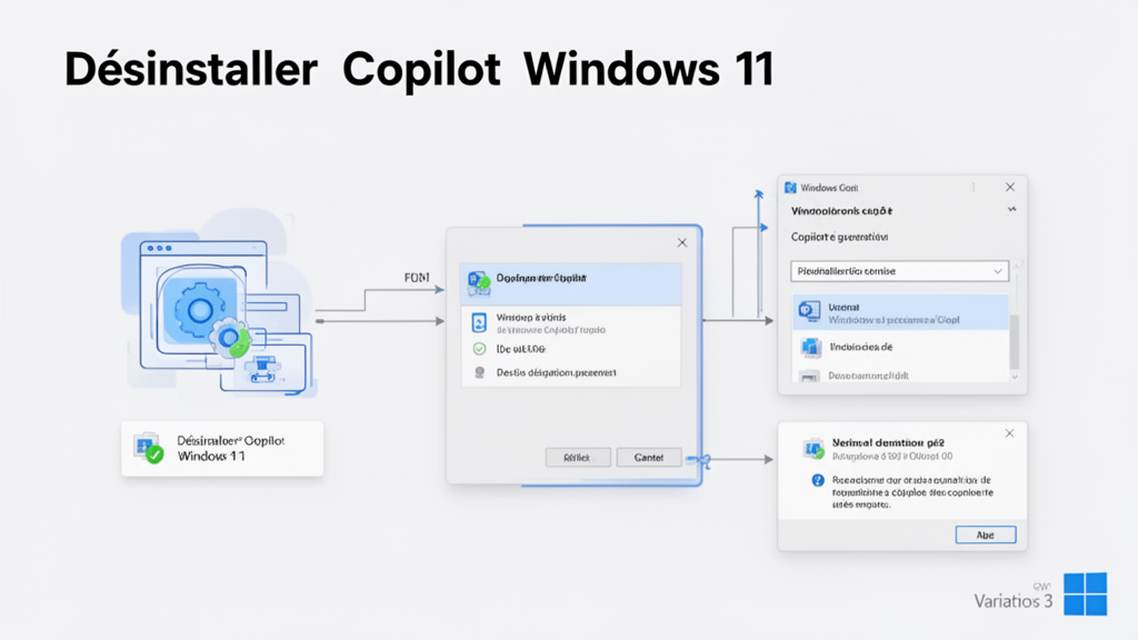 Illustration 3 sur désinstaller Copilot Windows 11