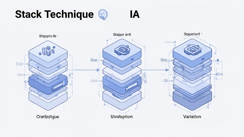 Illustration 3 sur stack technique IA