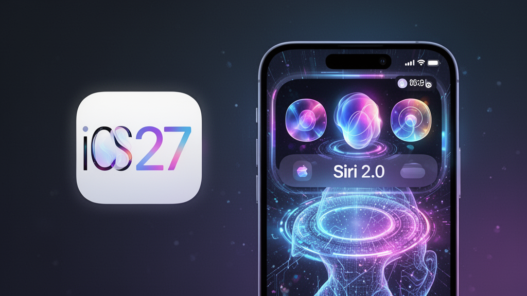 iOS 27 : Siri 2.0, Apple Intelligence et compatibilité iPhone (2026)