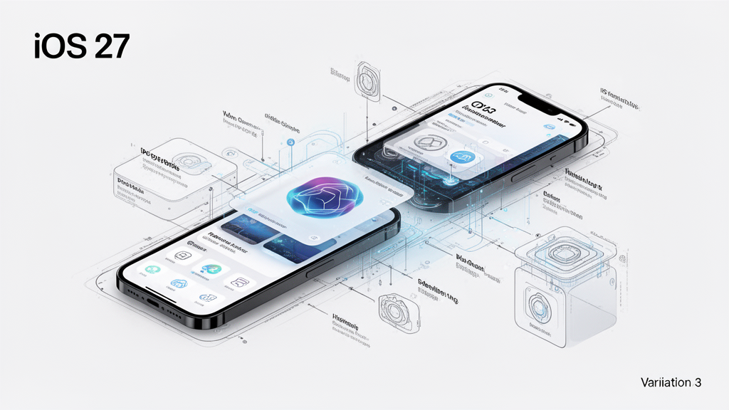 Illustration 3 sur iOS 27 Illustration 3 sur iOS 27