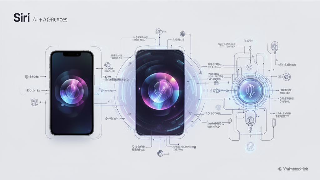 Illustration 3 sur Siri AI Illustration 3 sur Siri AI