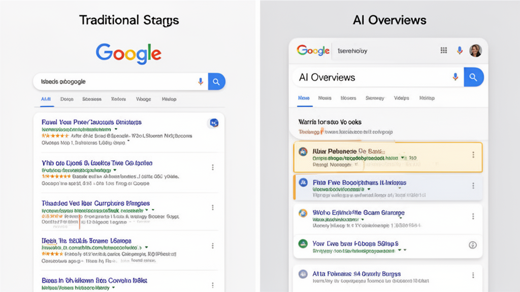 Illustration 1 sur Google AI Overviews