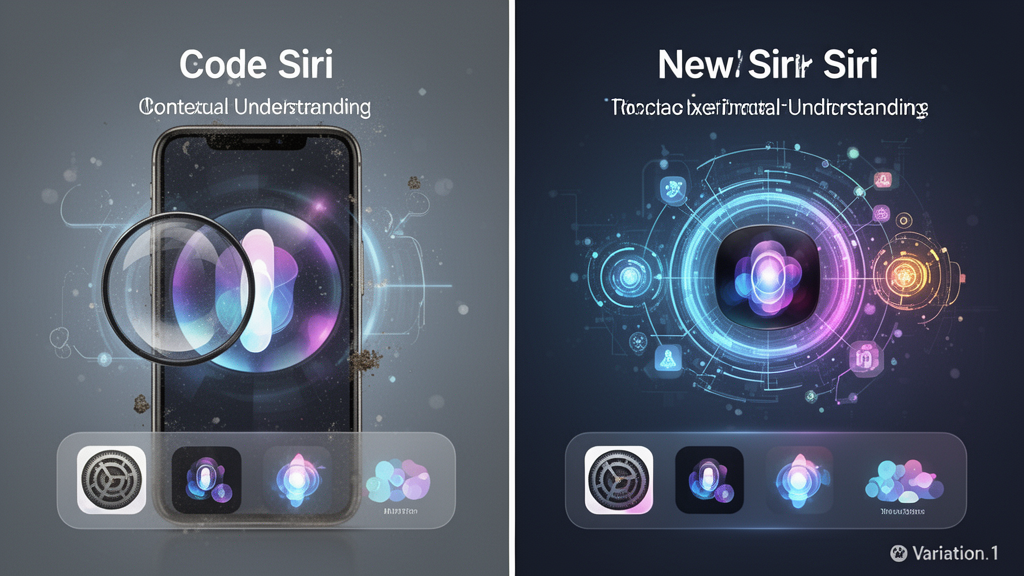 Illustration 1 sur siri ai Illustration 1 sur siri ai