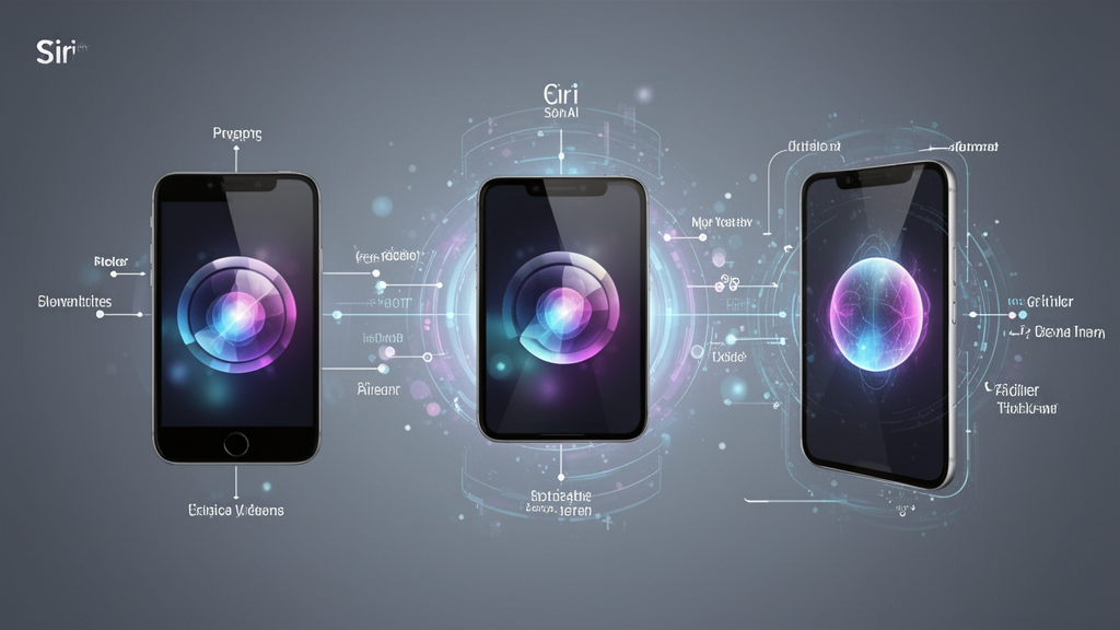 Illustration 3 sur siri ai Illustration 3 sur siri ai