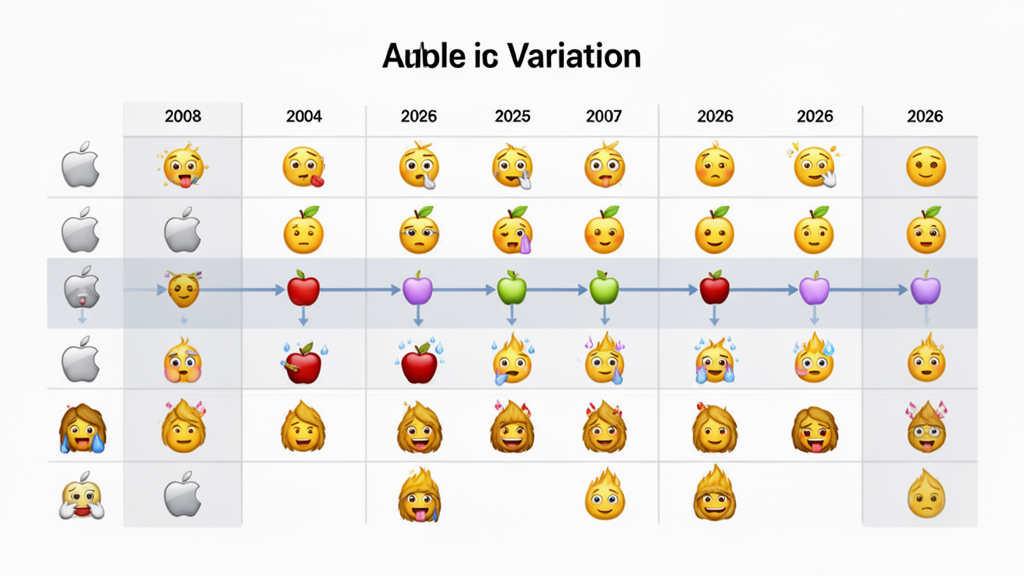 Illustration 1 sur emojis Apple Illustration 1 sur emojis Apple