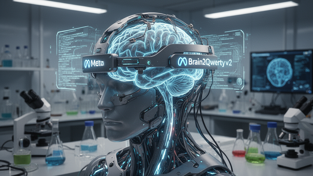 Brain2Qwerty v2 : Meta décode votre cerveau sans implant en 2026