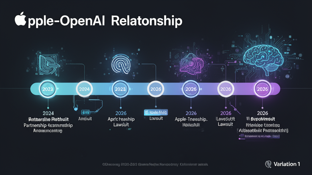 Illustration 1 sur Apple OpenAI procès Illustration 1 sur Apple OpenAI procès