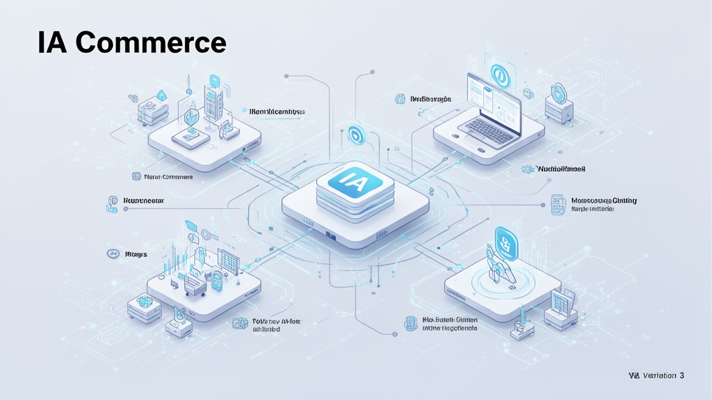 Illustration 3 sur IA commerce Illustration 3 sur IA commerce