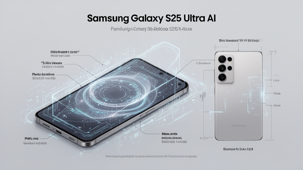Illustration 3 sur Samsung Galaxy S25 Ultra AI Illustration 3 sur Samsung Galaxy S25 Ultra AI