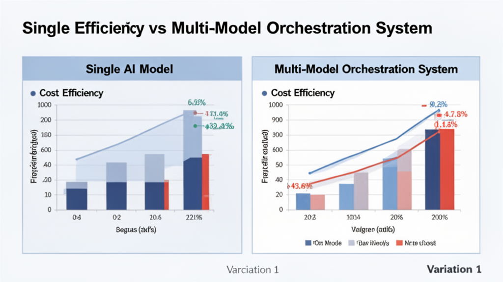 Illustration 1 sur orchestration multi-modèles Illustration 1 sur orchestration multi-modèles
