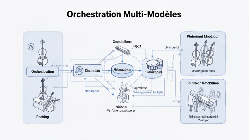 Illustration 3 sur orchestration multi-modèles Illustration 3 sur orchestration multi-modèles
