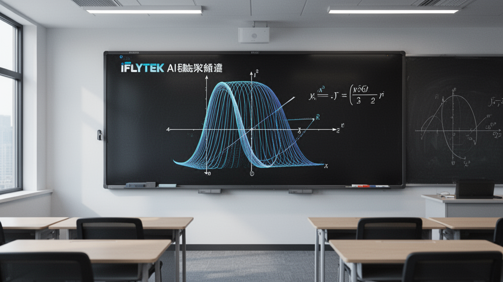 iFLYTEK AI Blackboard : le tableau intelligent qui transforme les équations en 3D