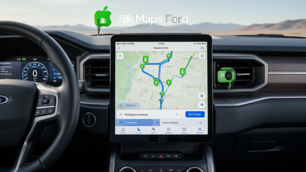 Apple Maps dans les voitures Ford : l'IA au service de la conduite en 2026