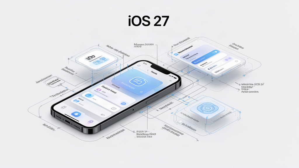 Illustration 3 sur iOS 27 Illustration 3 sur iOS 27