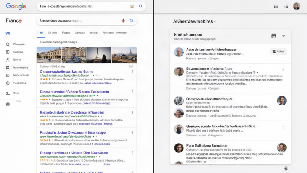 Illustration 2 sur résumés IA Google