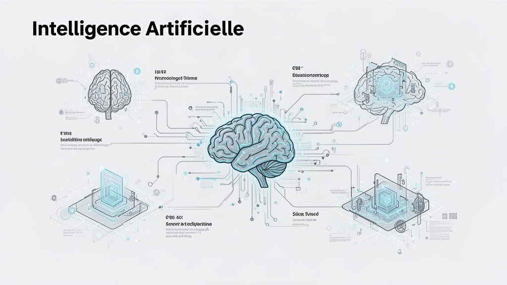 Illustration 3 sur intelligence artificielle Illustration 3 sur intelligence artificielle