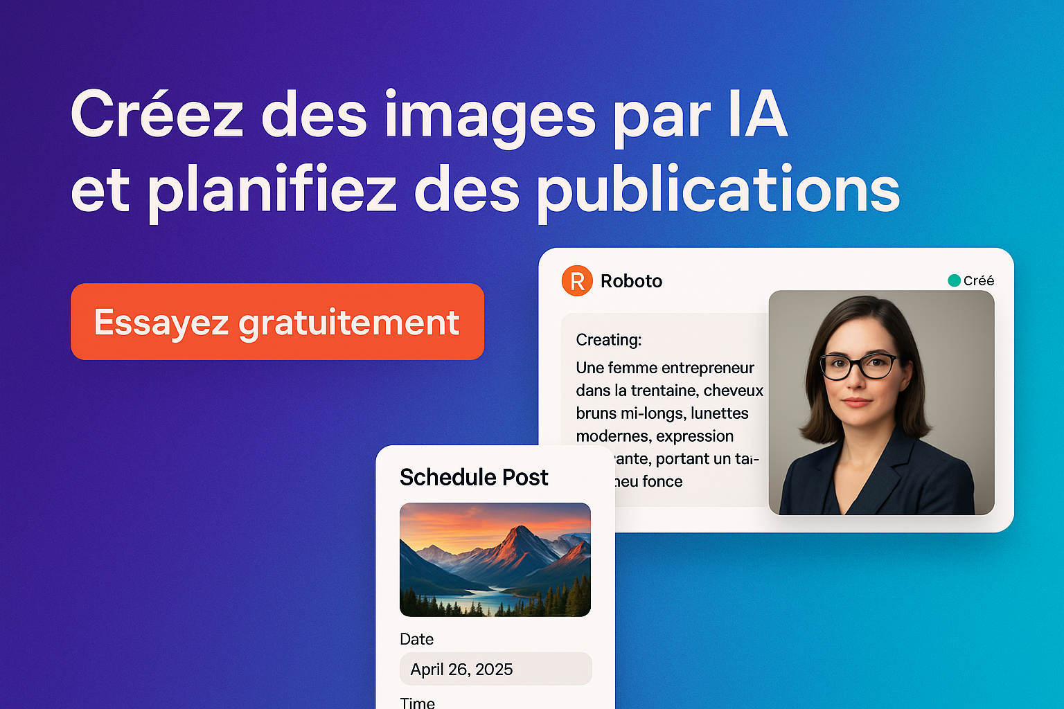 Essai gratuit Roboto